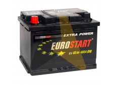 Автомобильный аккумулятор EUROSTART Extra Power 60L 520A