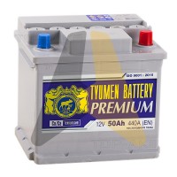 Tyumen Battery Premium 50 Ач обр. пол. 440A