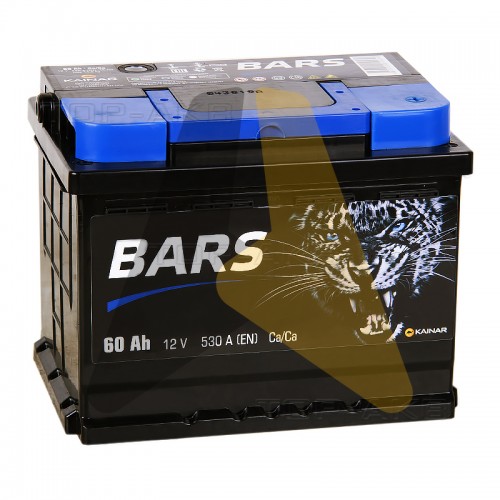 Автомобильный аккумулятор Bars 60R 530A