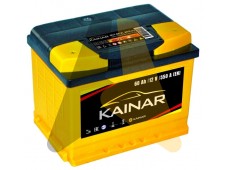 Автомобильный аккумулятор KAINAR 60 Ач п.п. 550А