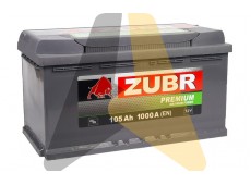Автомобильный аккумулятор ZUBR Premium 105R 1000A
