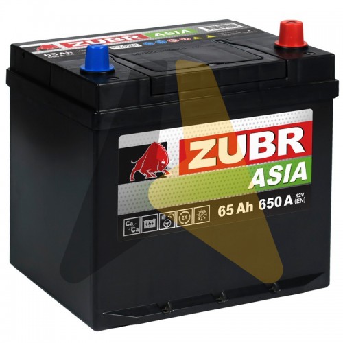 Автомобильный аккумулятор ZUBR Premium Asia 65R 650A 