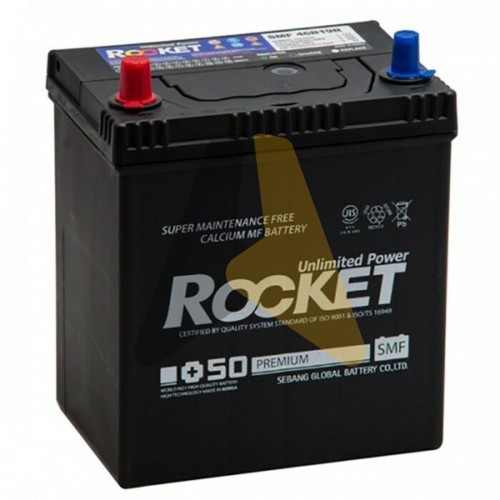 Автомобильный аккумулятор Rocket Asia 40 п.п. 42B19R