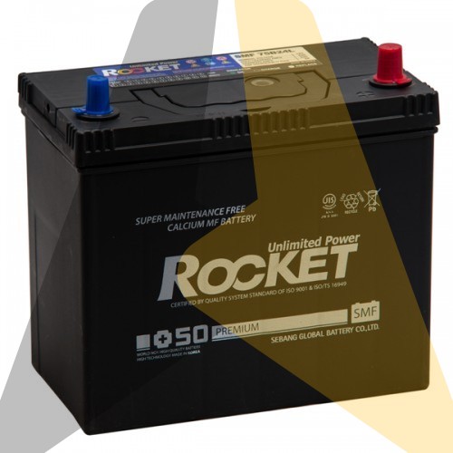 Автомобильный аккумулятор Rocket Asia 55 о.п. (75B24L)