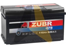 Автомобильный аккумулятор ZUBR EFB 110R 920A